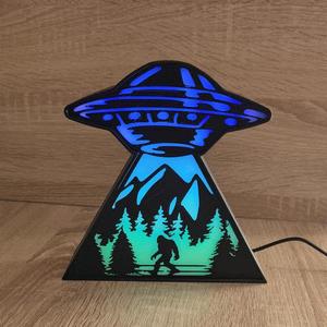 UFO Abduction LED Lamp