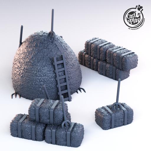 Hay Blocks (Pre-Supported)