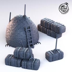 Hay Blocks (Pre-Supported)