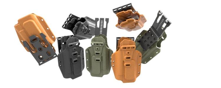 (TLR-1) TSUNAMILIGHT1.0 UNIVERSAL OWB HOLSTER v.1 