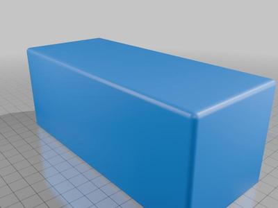 Playing Card Box with Snap Fit Lid