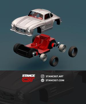 Mercedes 300SL | Model Kit Car