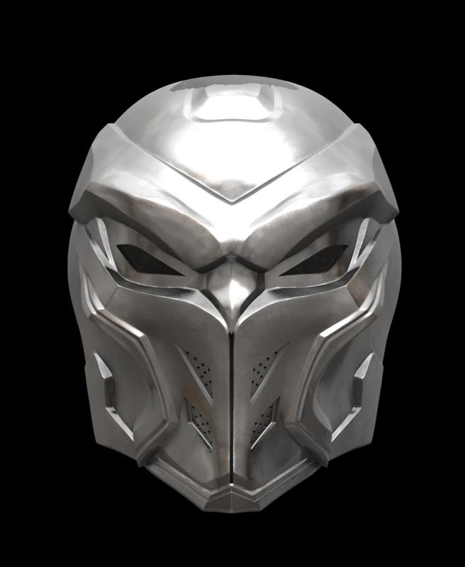 Moon Knight Helmet and Blade from Marvel Rivals