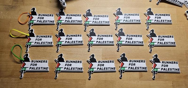 Runners for Palestine Malmö logo