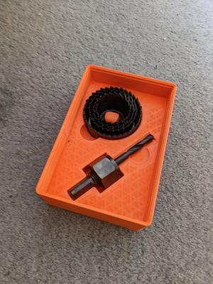 Parkside Hole Saw - Wood Gridfinity box