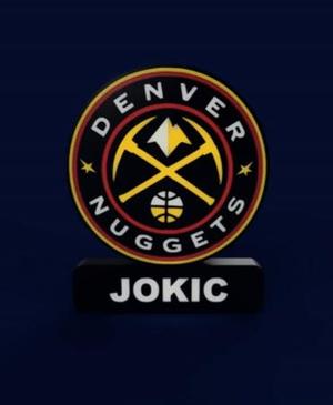 Denver Nuggets Sign - LED Strip Compatible