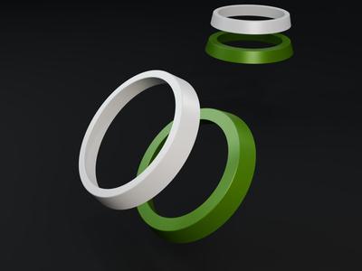 Adapter rings for bases (25 mm to 28, 32 or 40 mm)