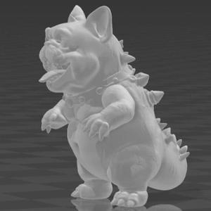 Godzilla French Bulldog Frenchizilla