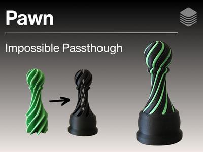 Pawn Chess Piece Impossible Passthrough