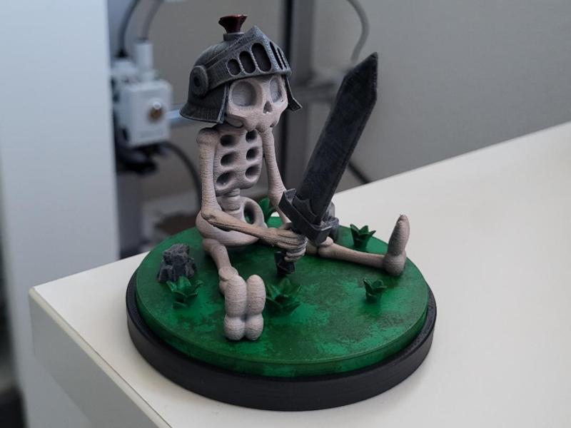Cute Skeleton Knight - Jeff