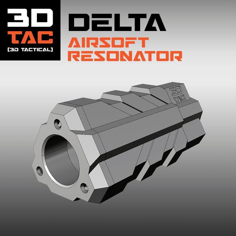 3DTAC / DELTA Airsoft Resonator 2 models included