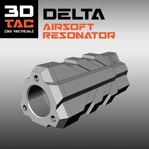 3DTAC / DELTA Airsoft Resonator 2 models included