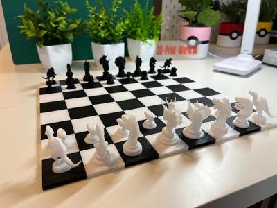 Dinosaur Chess - A Prehistoric Twist on the Game