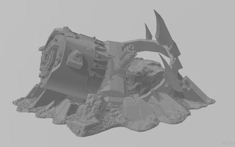 decoration stompa ork head