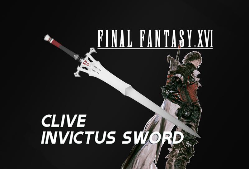 Final Fantasy XVI - Clive Rosfield - Invictus Sword