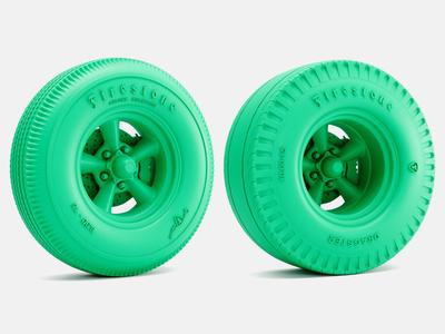 15x7 15x10 Torq Thrust D Wheels Firestone Tires