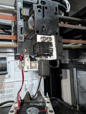 Qidi X-Smart 3 X-Plus 3 and X-Max 3 30mm hot end fan holder   
