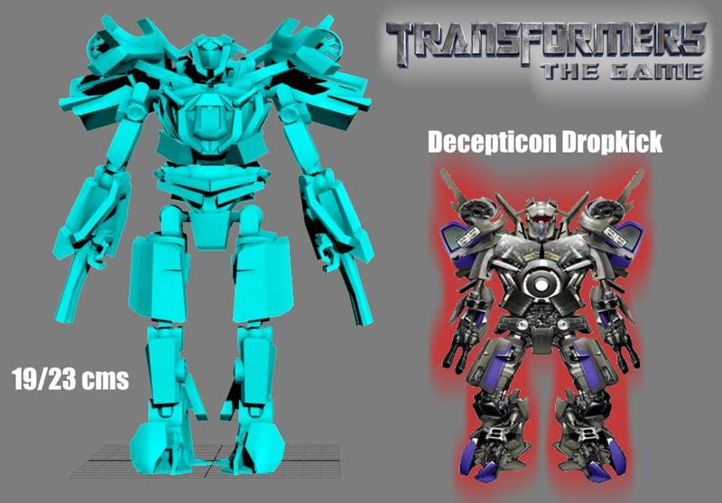 Transformers 2007 Dropkick 19-23cms