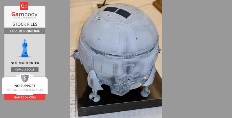 2001 Aries 1B Lunar Carrier 1:144 Model | Assembly