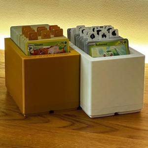 Pokemon TCG Card Storage Bin and Organiser for Gridfinity - Compatible with ETB Dividers