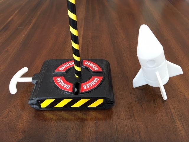 Rubber Band Rocket MK II