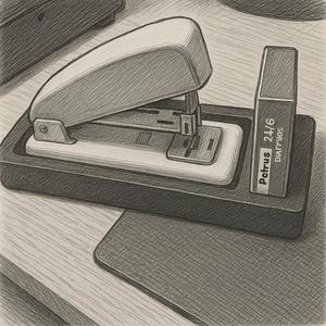 Gridfinity stapler Petrus 226 holder   