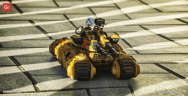 Mammoth Tank Kit STL files for 3D Printing | Assembly Model