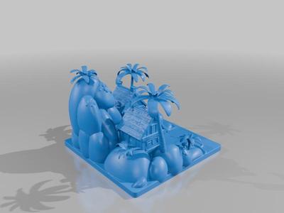 diorama stile Monkey's Island