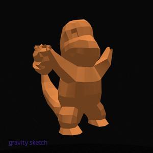 Low Poly Charmander