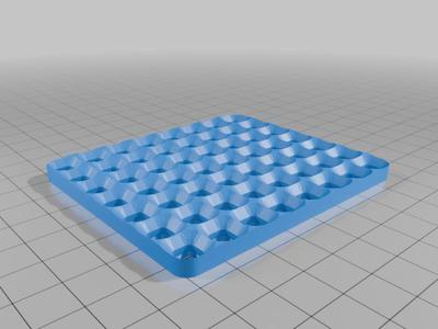 DecFinity 8x7 (80mm x 70mm) base plate