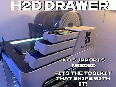 H2D Top Drawers / AMS side Drawers
