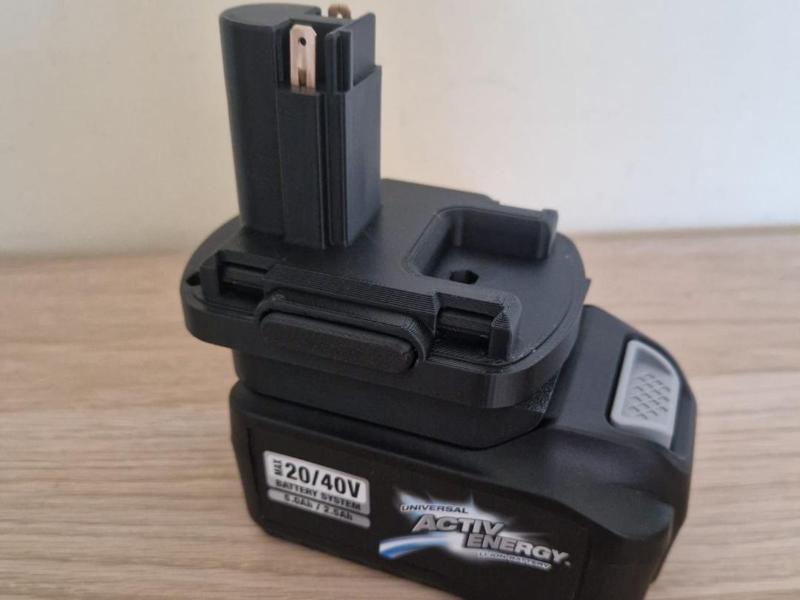 Activ Energy ( Aldi ) Battery Adapter to BOSCH 14v