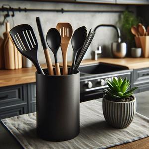 Modern Round Kitchen Utensil Holder