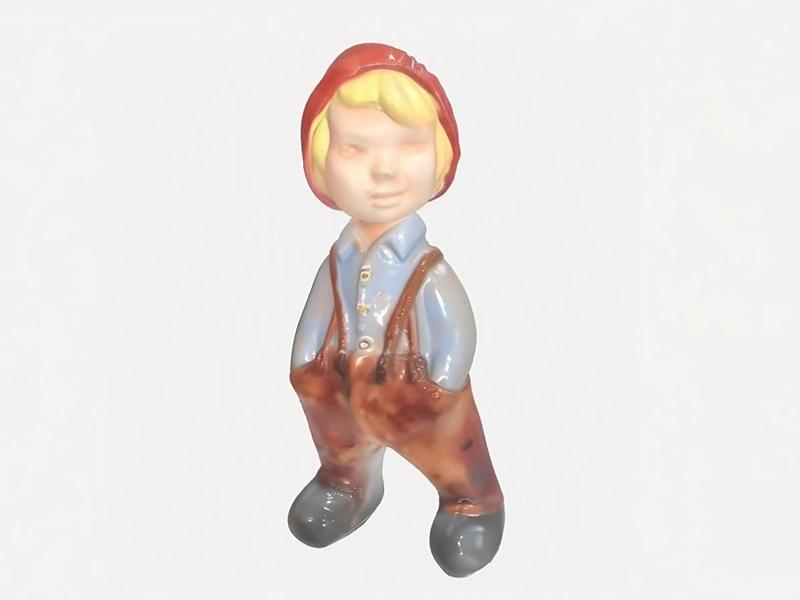 Nostalgic Boy as Garden Gnome with Cap
