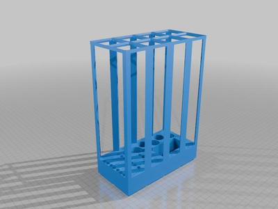 1/4" impact bit, glue & measuring tape holder