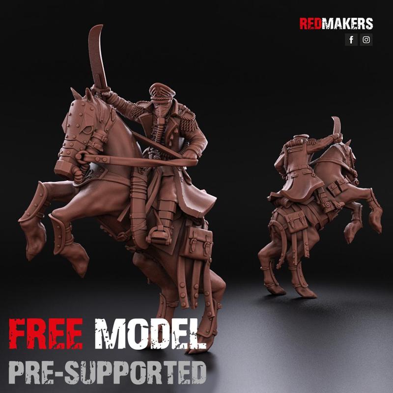 Death Squad - Mounted Commissar of the Imperial Force