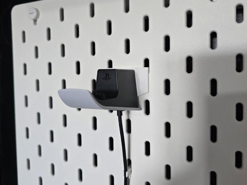 IKEA Skadis PS5 Pulse Elite holder