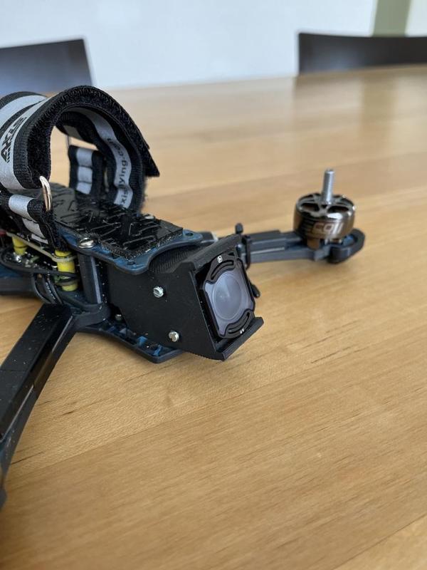 DJI O4 Air Unit Pro – Camera and Dual Antenna Mount for Axisflying Manta 5 SE Frame