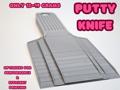 Putty Knife - 1.5", 2" and 3" - Flexible & Strong!