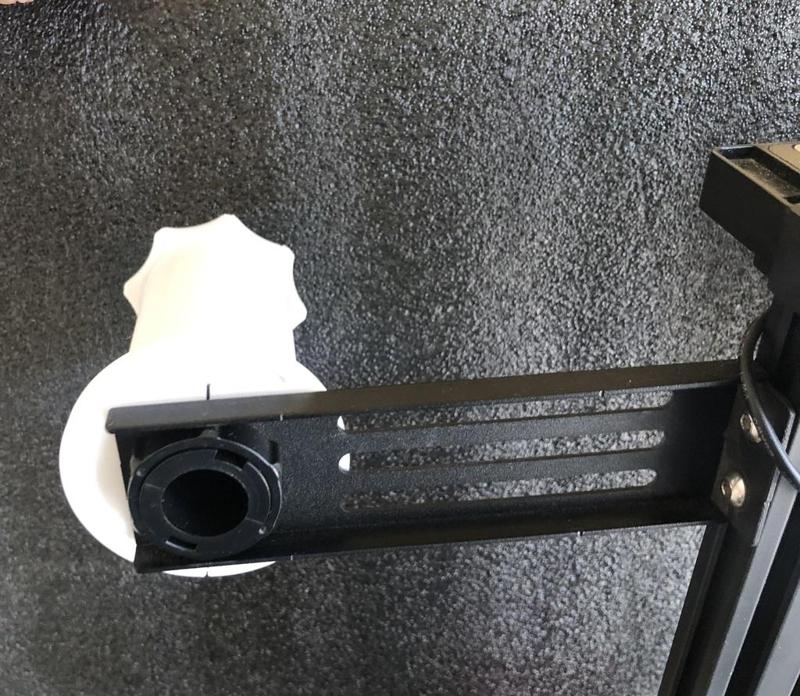 Spoole holder adapter for 3d printer