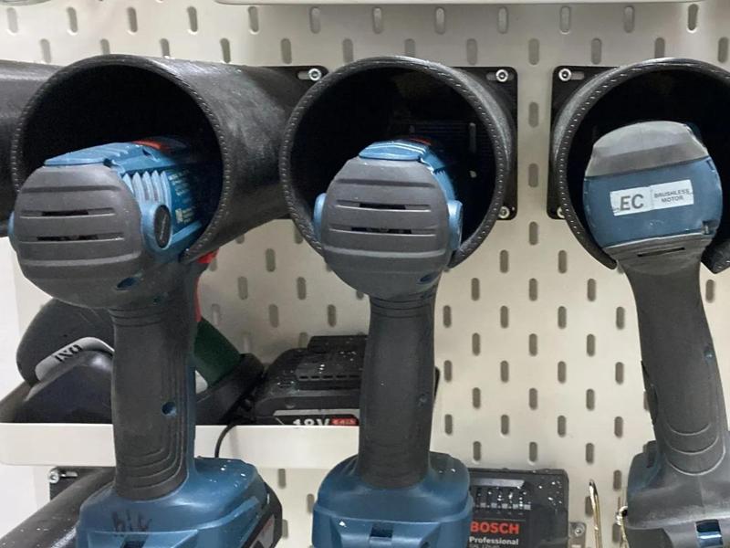 Ikea Skadis Bosch Drill Support
