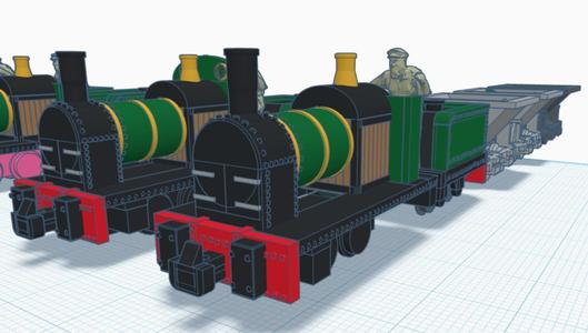 009 pioneering loco for Tsugawa yokou Koppel A supermini chassis.