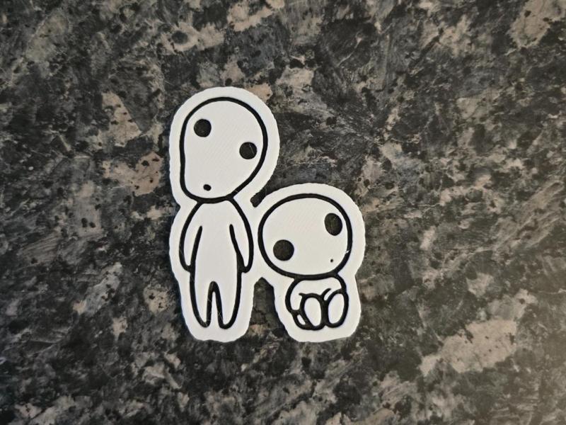 Sticker Kodama Princesse Mononoke
