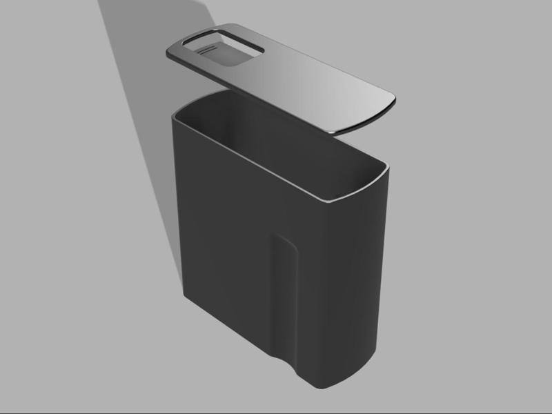 Dry Pet Food Container with TPU Lid and Slide Door