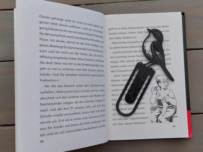 Bookmark Bird Book