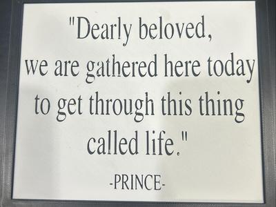 2 Color Hueforge - Dearly Beloved Motivational 