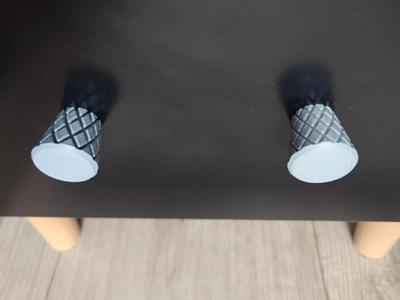 Simple Small Knurled Cabinet Knob