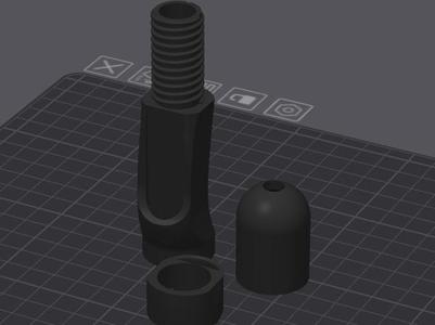 Reel Seat for custom fishing pole handles