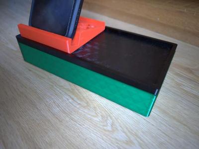 Smartphone Stand Two Face for stackable box Japan Style