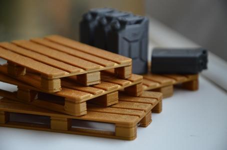 Euro pallet / Europalette 1/10 scale